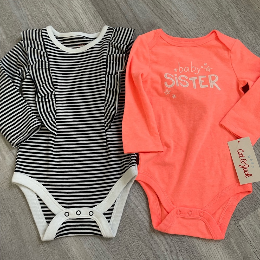 Cat & Jack onesies